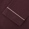 View 3 of product Plain Plum Silk Modern Pyjama Set