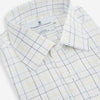 Yellow and Blue Grid Check Mayfair Shirt