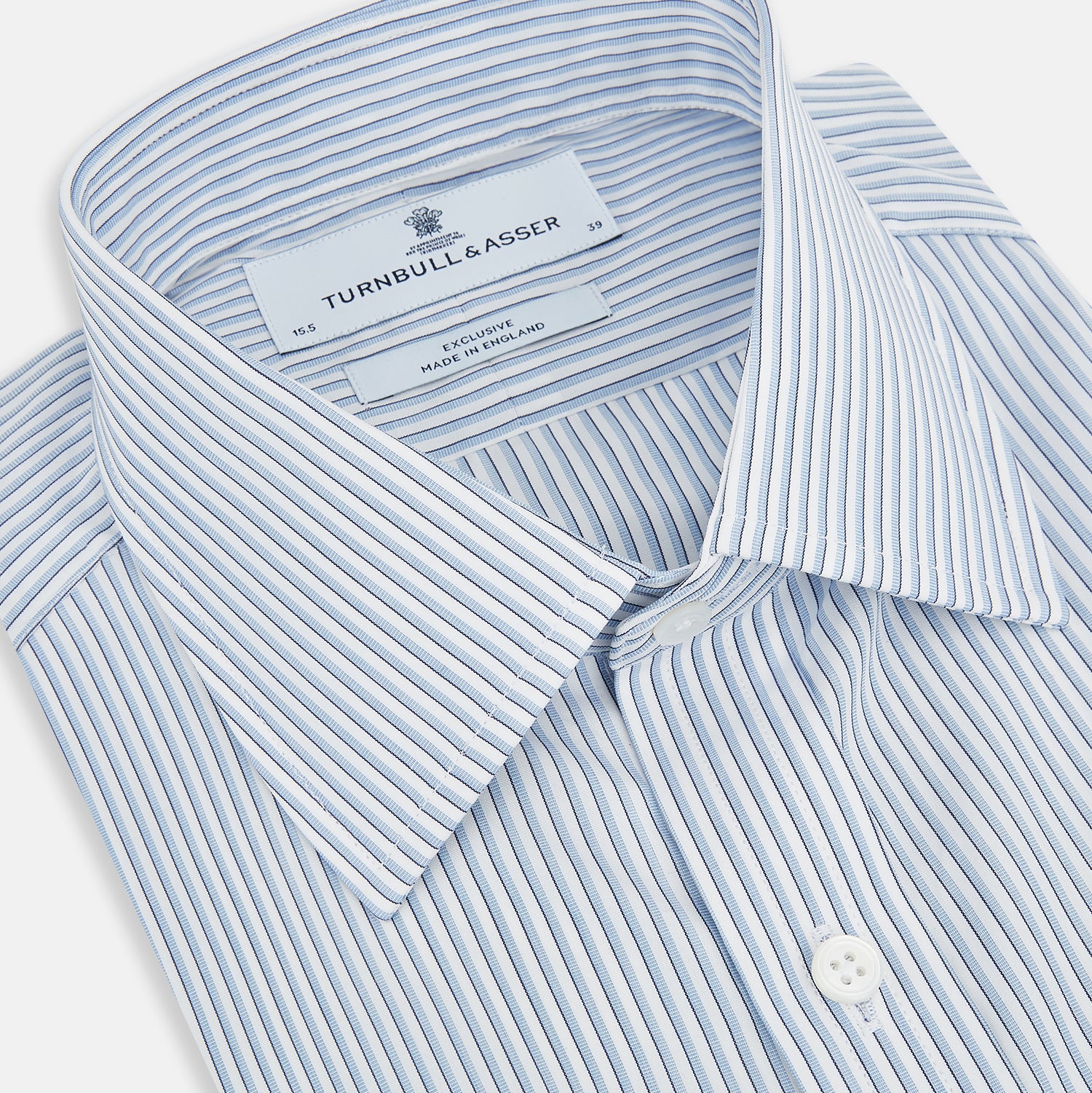 View 2 of product Sky Blue Shadow Pinstripe Mayfair Shirt