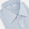 Sky Blue Shadow Pinstripe Mayfair Shirt