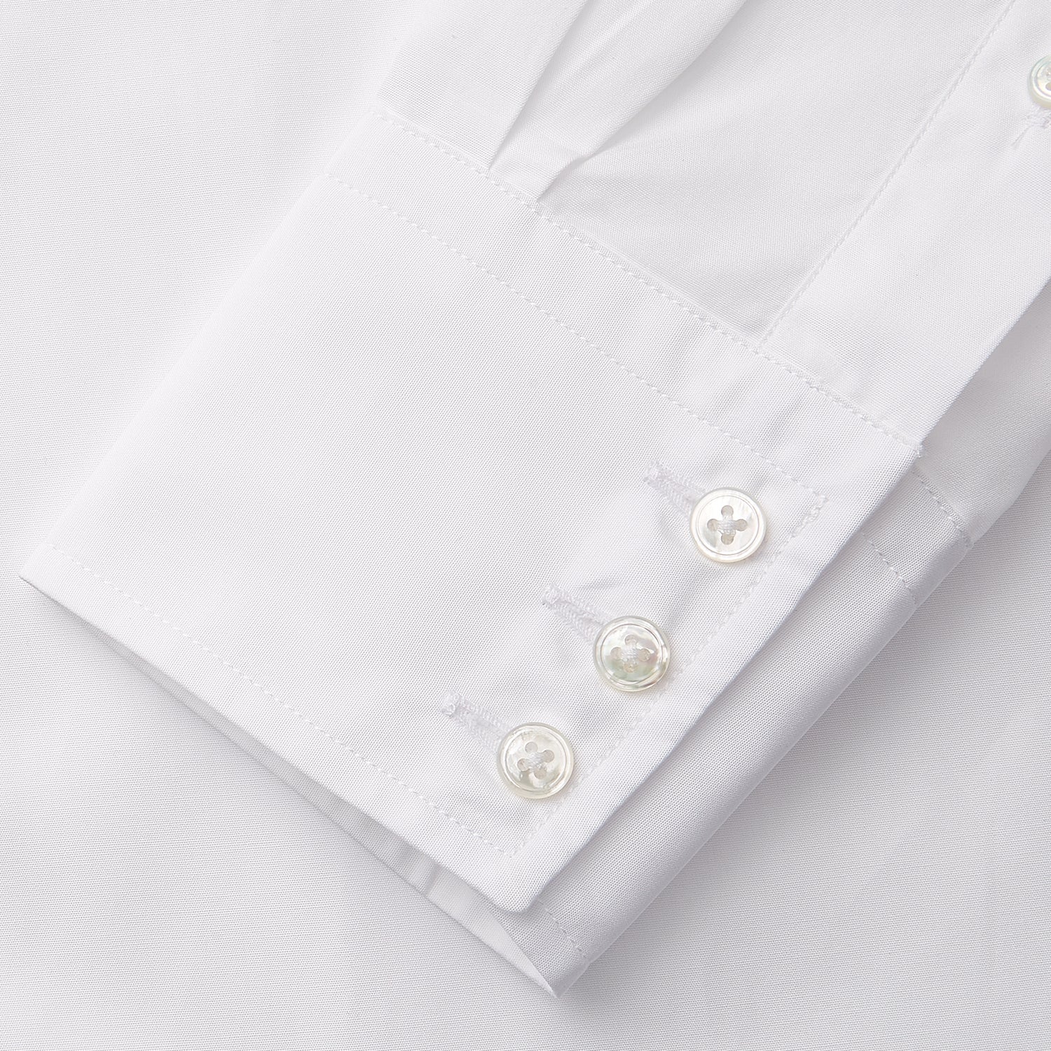 View 8 of product White Cotton Lauren Shirt