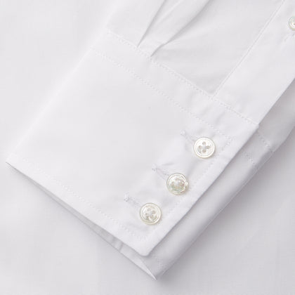 White Cotton Lauren Shirt Image 7