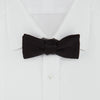 View 2 of product Black Batwing Satin Bow Tie