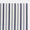 View 2 of product Navy Double Stripe Hand-Rolled Handkerchief