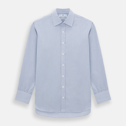 Pale Blue Pinstripe Mayfair Shirt