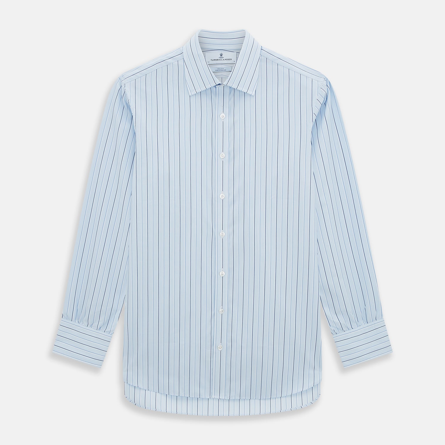 Navy and Blue Combination Stripe Mayfair Shirt