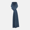 View 1 of product Azzurro and Graphite Lozenge-Patterned Cashmere Knitted Scarf