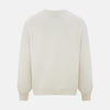 View 3 of product White Cashmere V-Neck Jumper