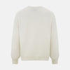 White Cashmere V-Neck Jumper