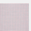 View 2 of product Hand Rolled Red and Navy Graph Check Handkerchief