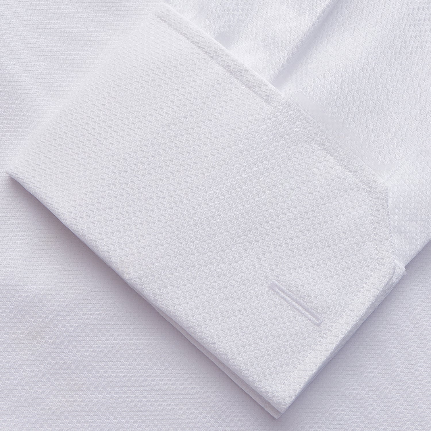 View 3 of product WHITE TAILORED FIT DRESS SHIRT
