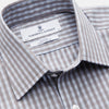 View 2 of product Pale Blue Multi Check Cotton Regular Fit Mayfair Shirt