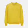 View 1 of product Canary Yellow Fine Merino V-Neck Jumper