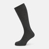 View 1 of product Dark Steel/Navy Polka Dot Mid-Length Socks