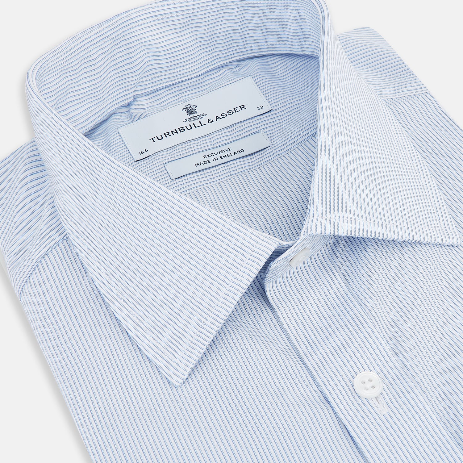 View 2 of product Sky Blue Hairline Multi Stripe Mayfair Shirt