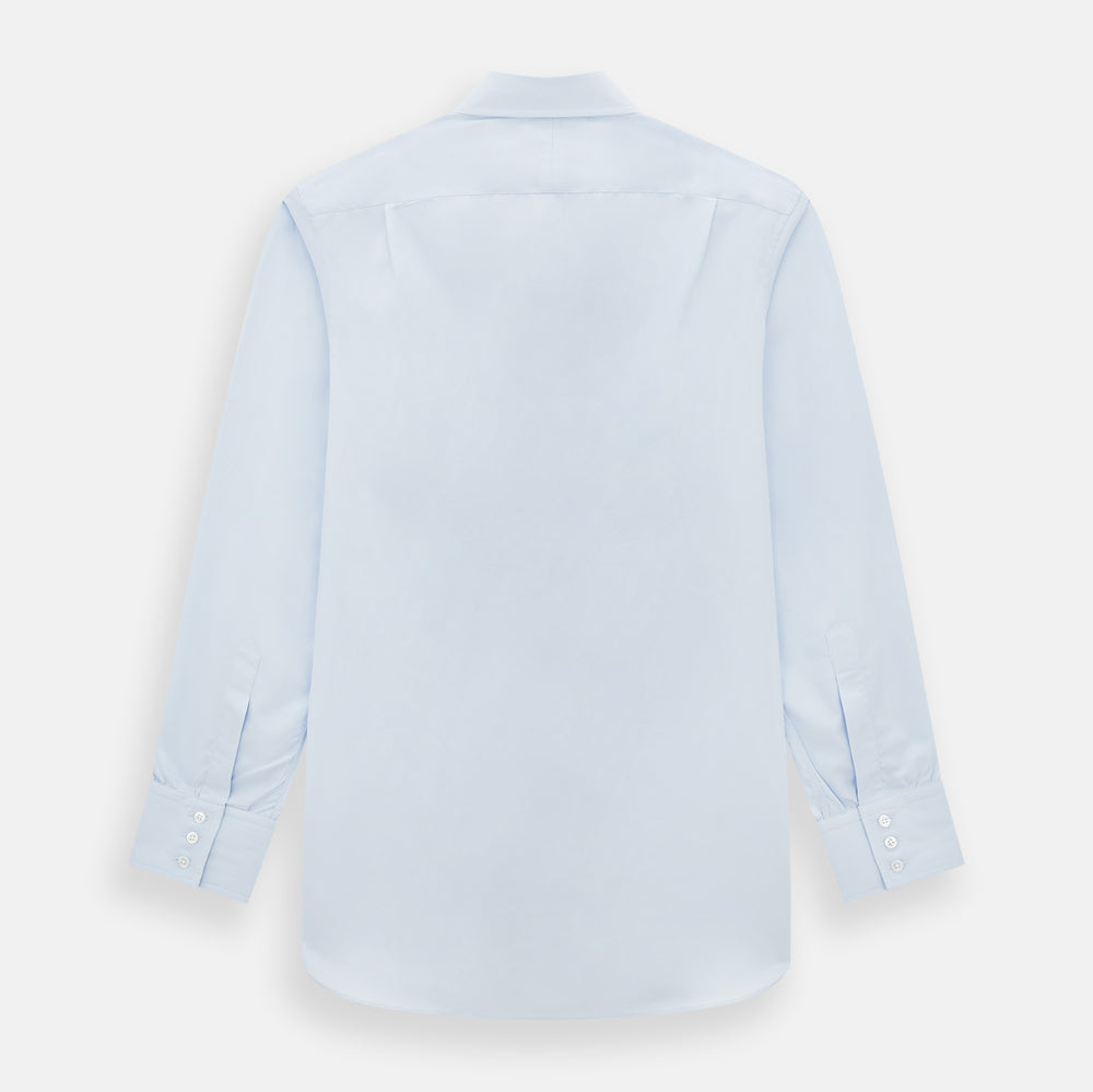 PALE BLUE COTTON REGULAR FIT MAYFAIR SHIRT