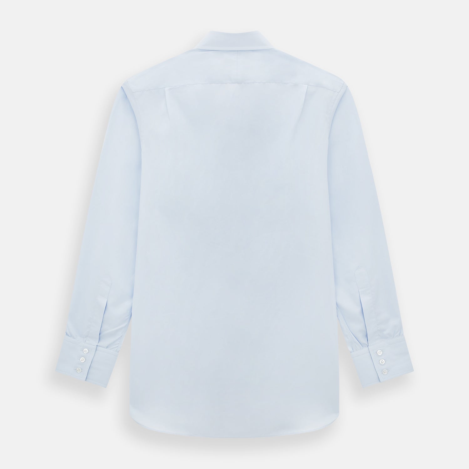 View 3 of product PALE BLUE COTTON REGULAR FIT MAYFAIR SHIRT