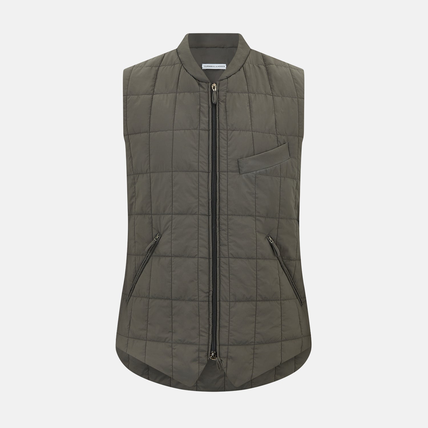 View 1 of product Shadow Grey Quilted Gilet