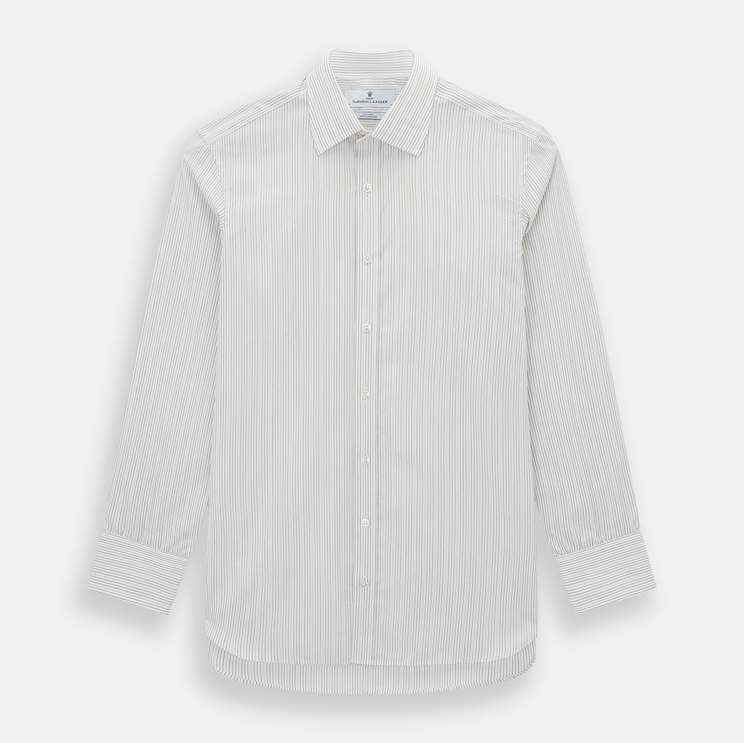 View 1 of product Red and Blue Double Pinstripe Mayfair Shirt