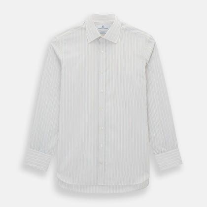 Red and Blue Double Pinstripe Mayfair Shirt