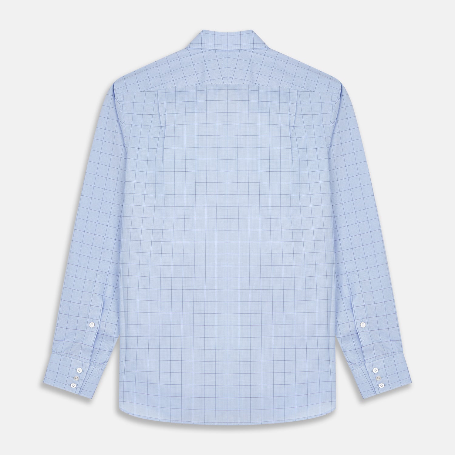 View 3 of product Blue Prince of Wales Check Mayfair Shirt
