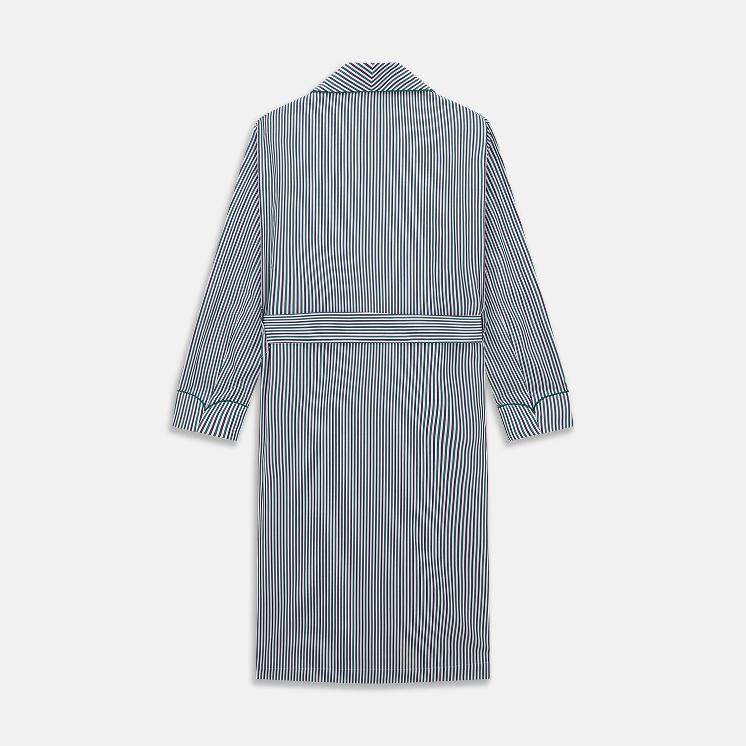 View 5 of product Green and Blue Stripe Cotton Arnold Gown