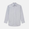 View 1 of product Faded Blue Block Check Cotton Regular Fit Mayfair Shirt