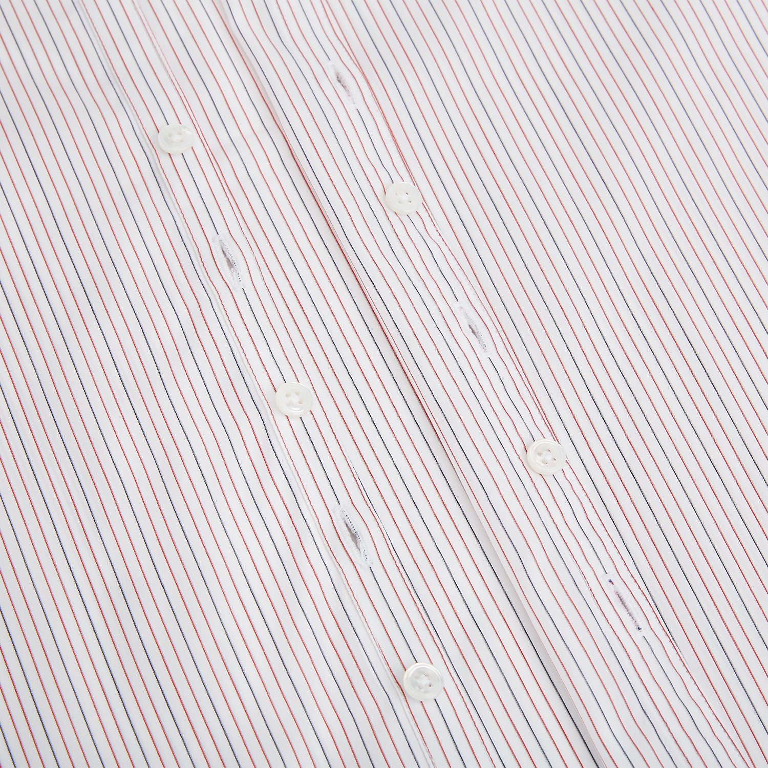 View 7 of product Red and Blue Ticking Stripe Westminster Shirt