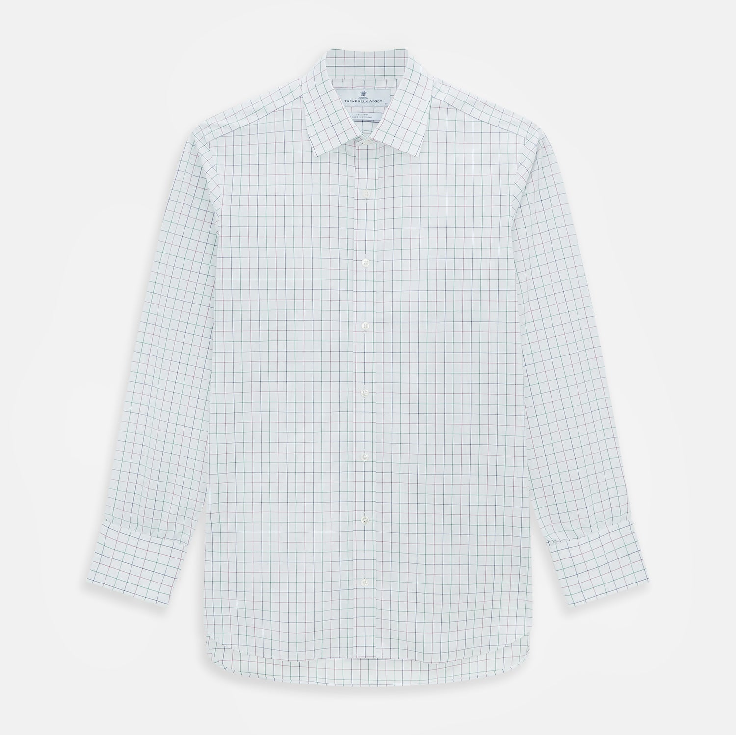 View 1 of product Pink Grid Check Mayfair Shirt
