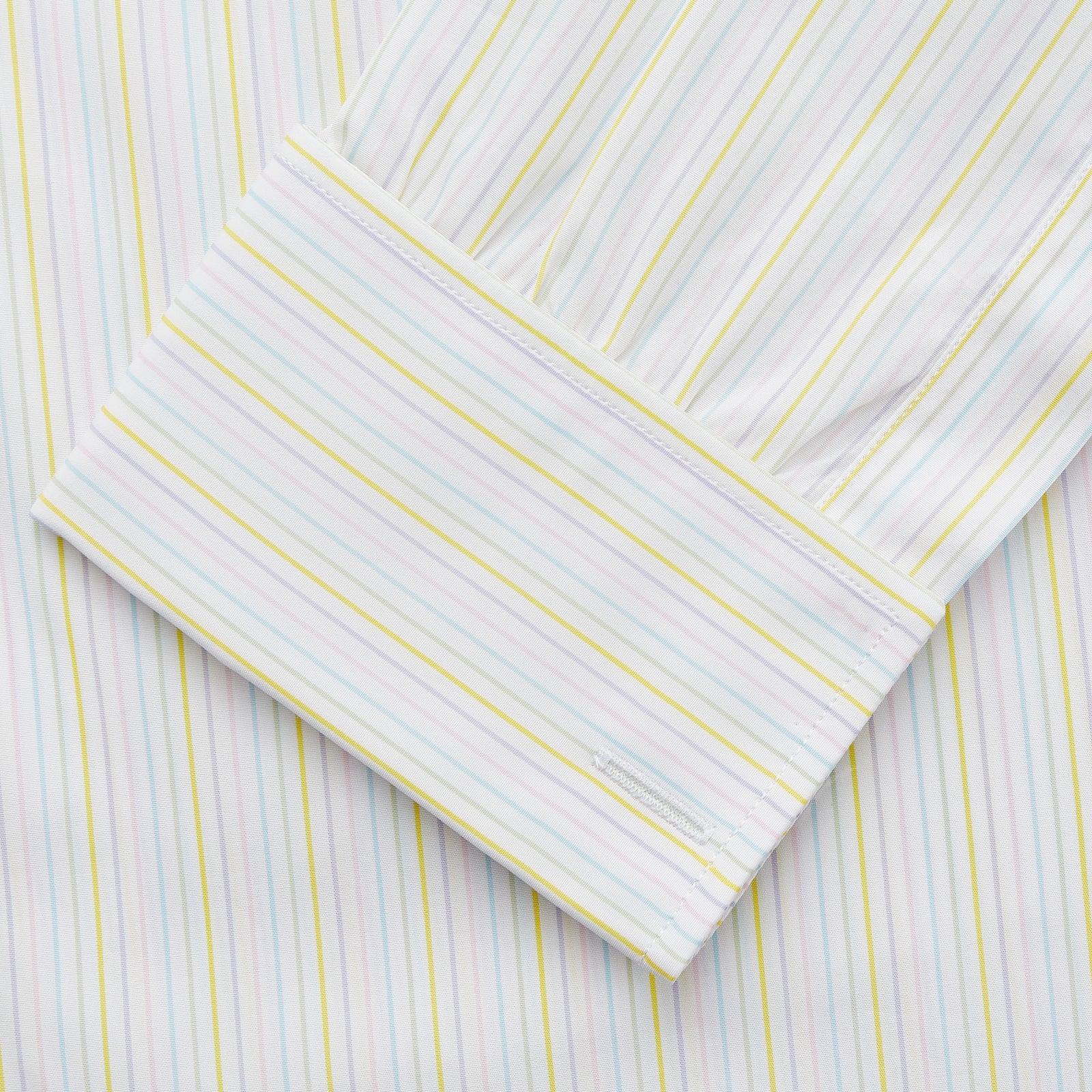 View 3 of product Yellow Multi Stripe Cotton Regular Fit Whitby Shirt