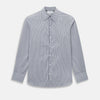 View 1 of product Grey Ticking Stripe Westminster Shirt