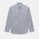 Grey Ticking Stripe Westminster Shirt