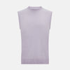 View 1 of product Lilac Cashmere Round Neck Vest