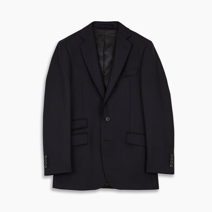 Navy Escorial Wool Jacket Image 3