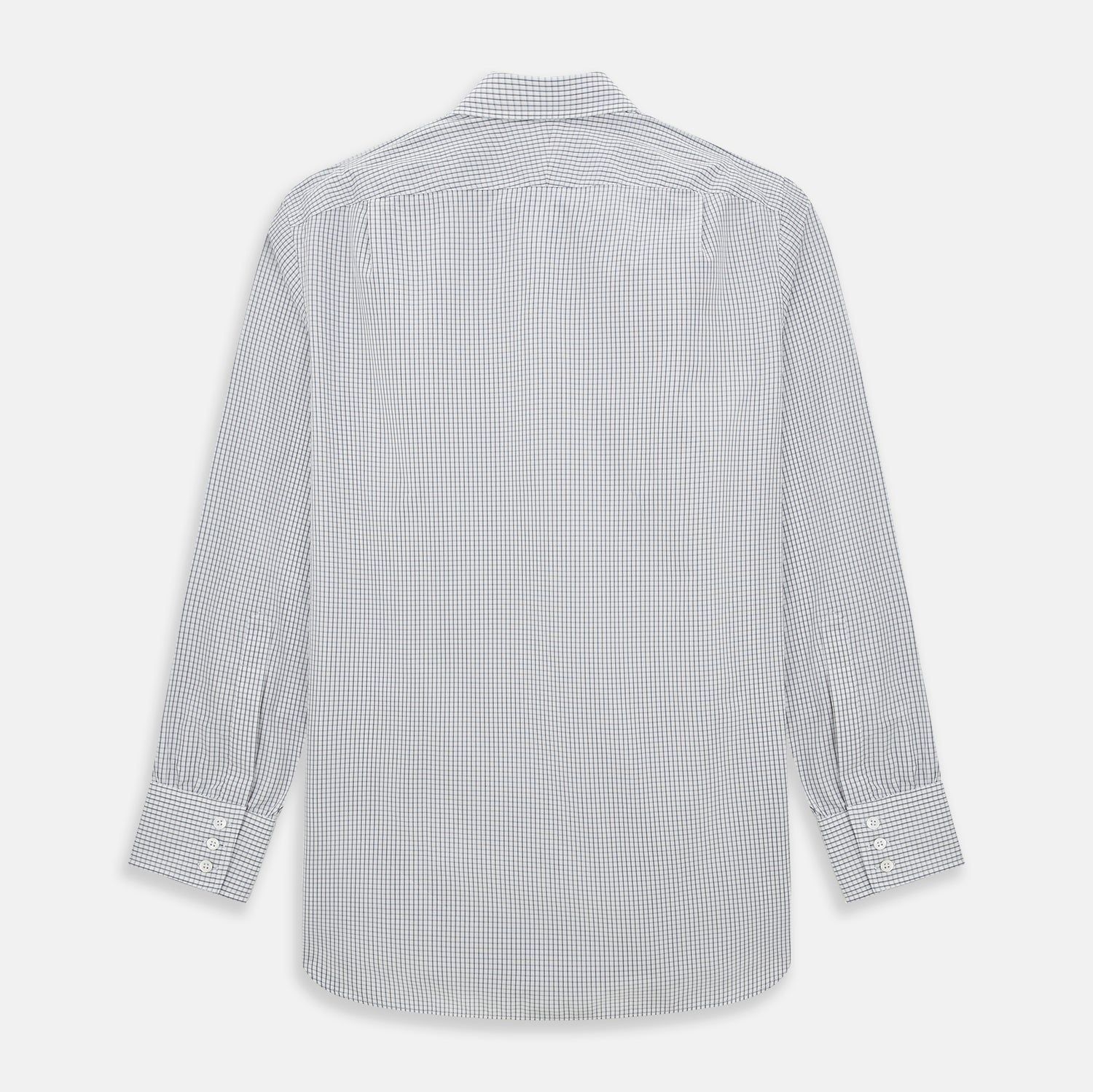 View 3 of product Midnight Blue Multi Check Mayfair Shirt