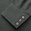 View 3 of product Dark Green Cotton Melange Regular Fit Mayfair Shirt