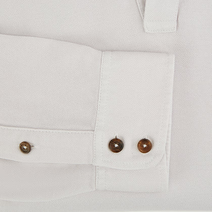 Pale Pink Rugby Polo Shirt Image 3