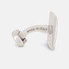 View 2 of product Burgundy Floral Square Cufflinks