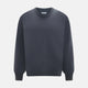 Grey Cashmere Round Neck Jumper