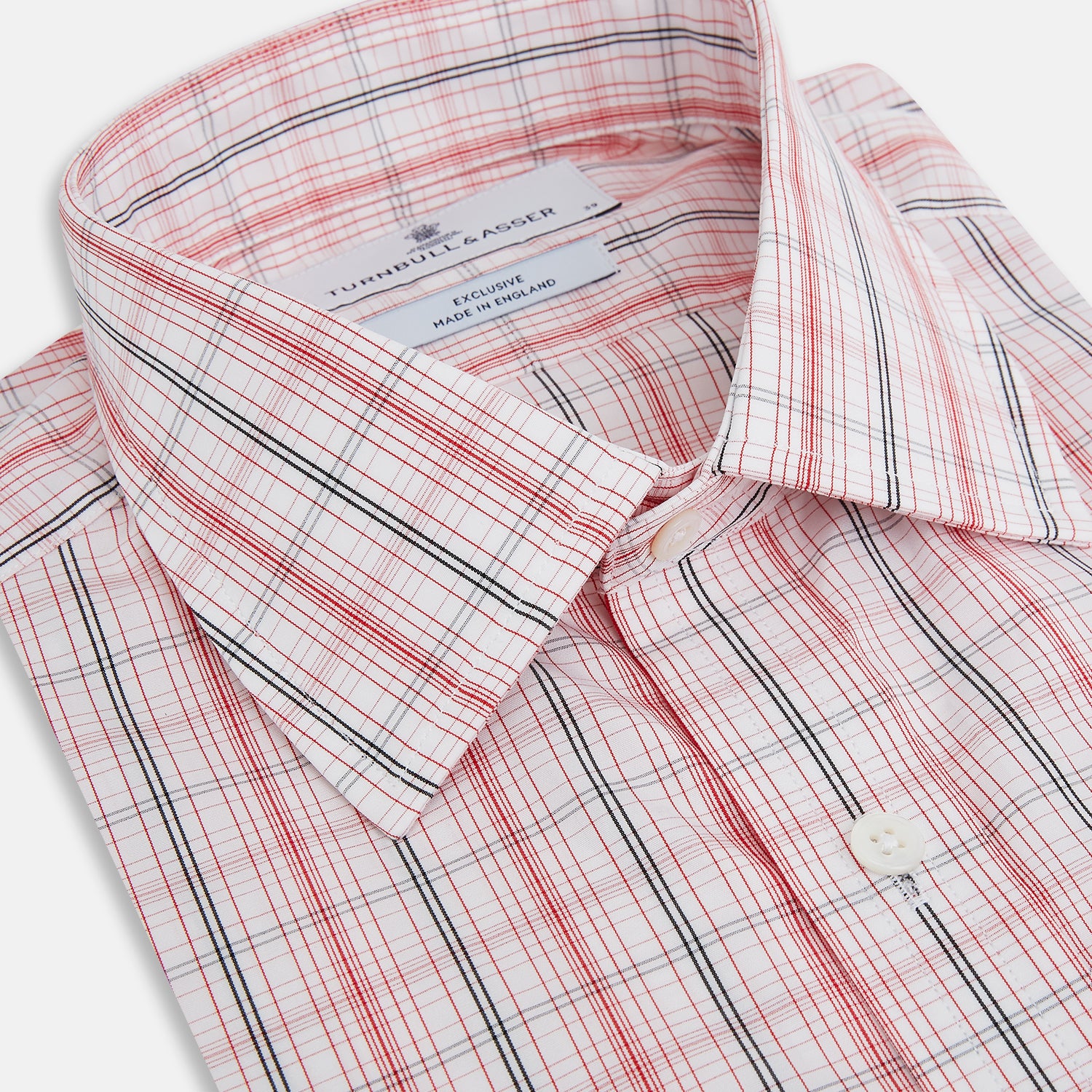 View 2 of product Red Multi Check Mayfair Shirt