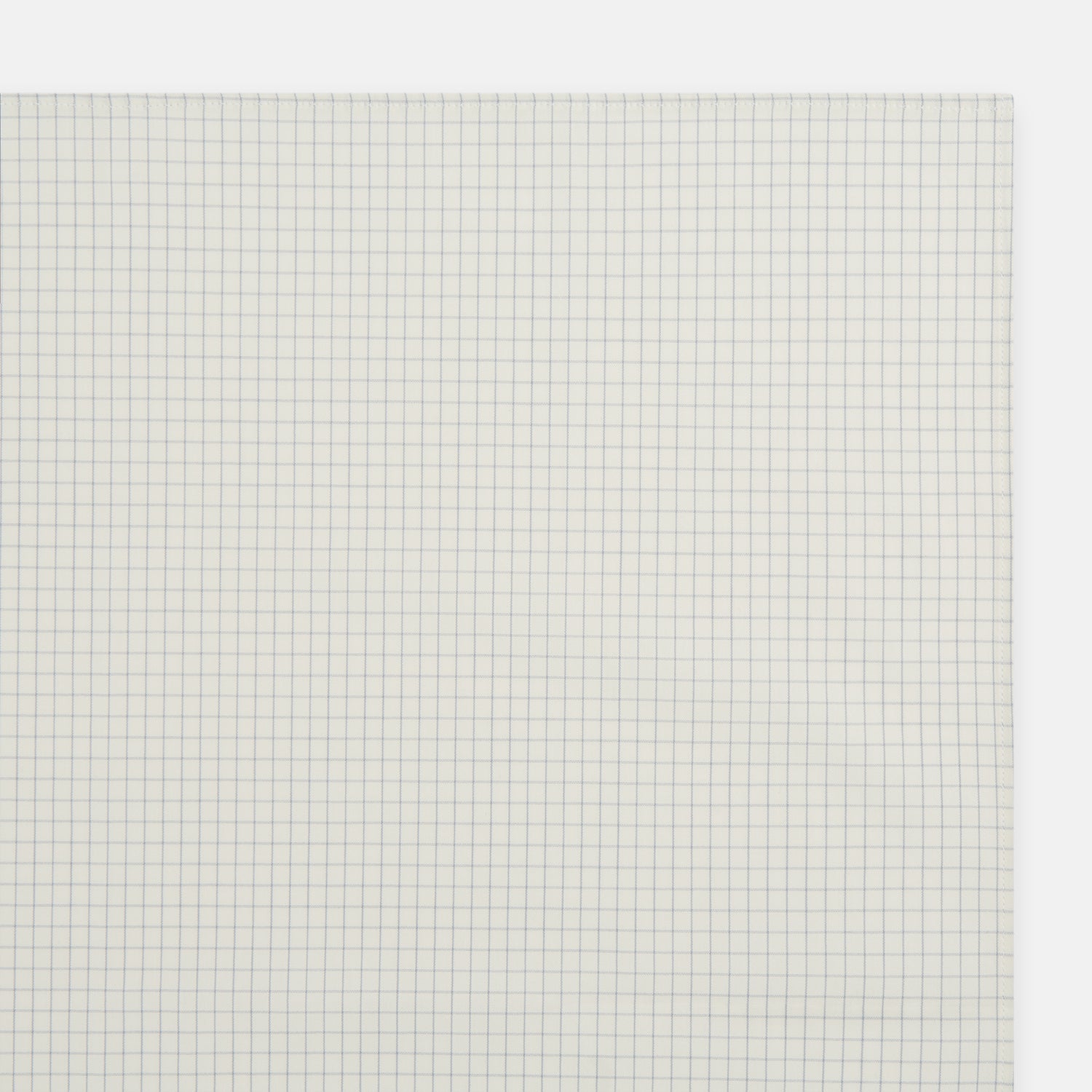 View 2 of product Pale Blue Graph Check Handkerchief