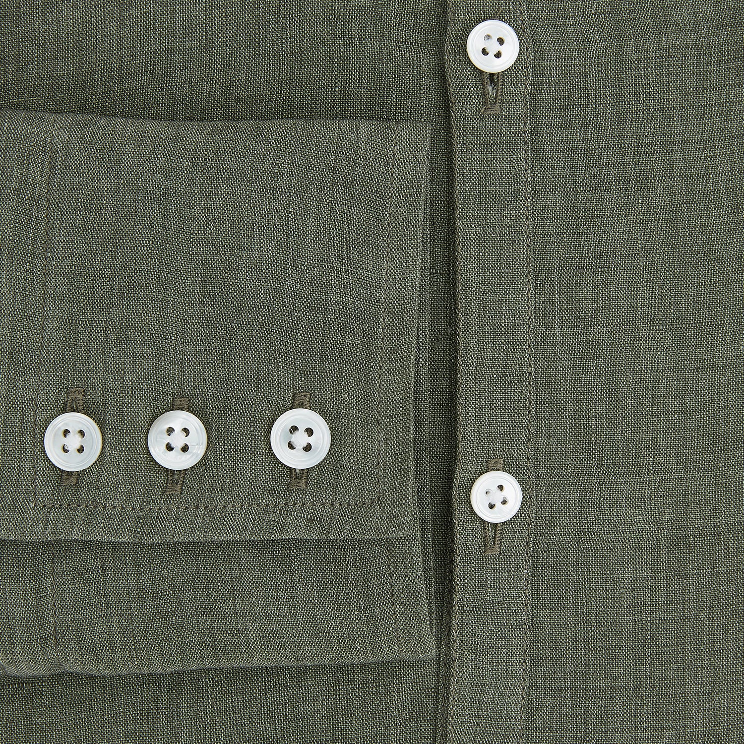 View 4 of product Sage Linen Westminster Shirt