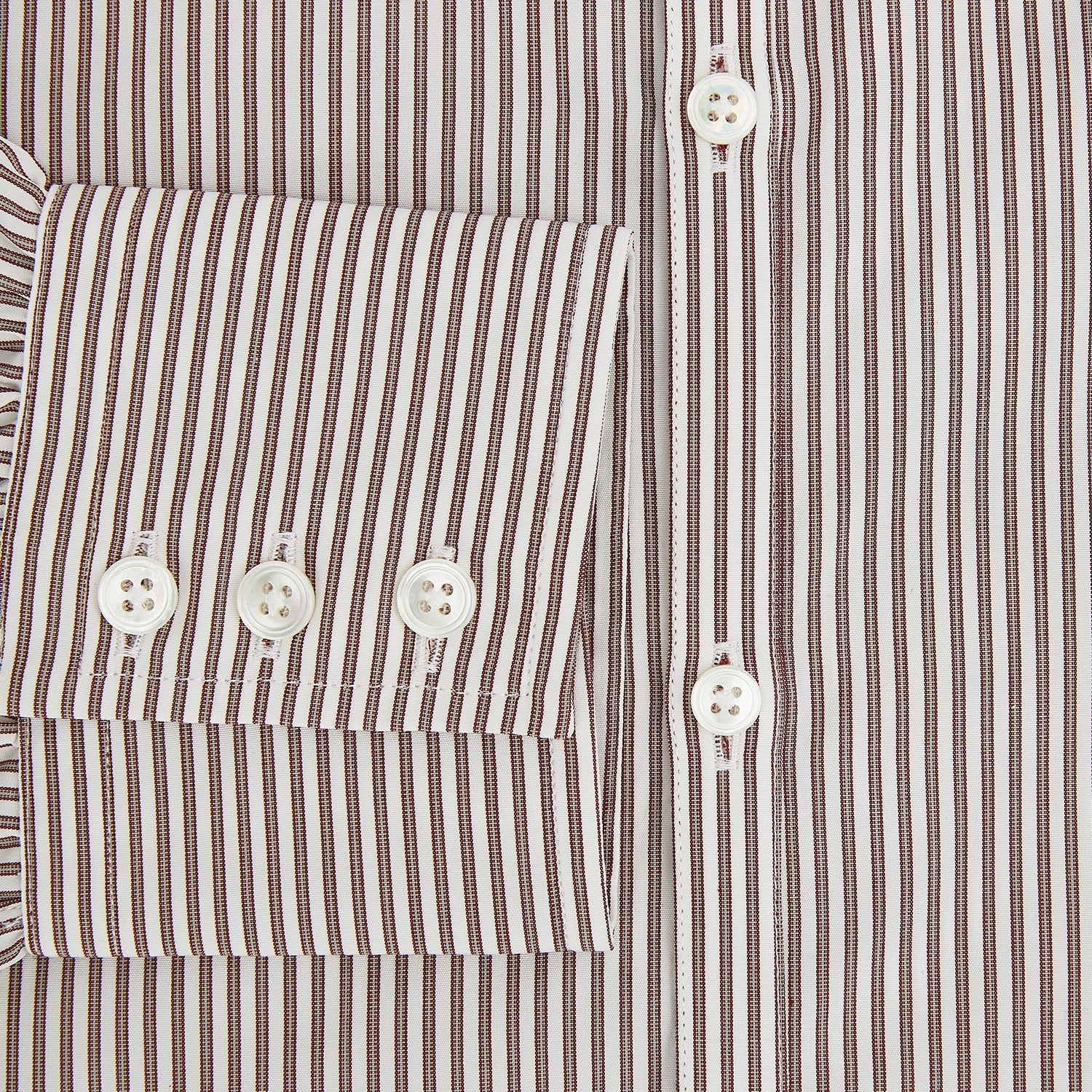 View 4 of product Burgundy Halo Stripe Westminster Shirt