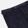 View 2 of product Navy Corduroy Henry Trousers