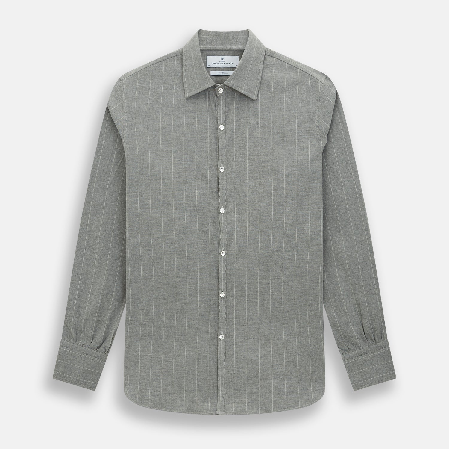 View 1 of product Grey Wide Stripe Westminster Shirt