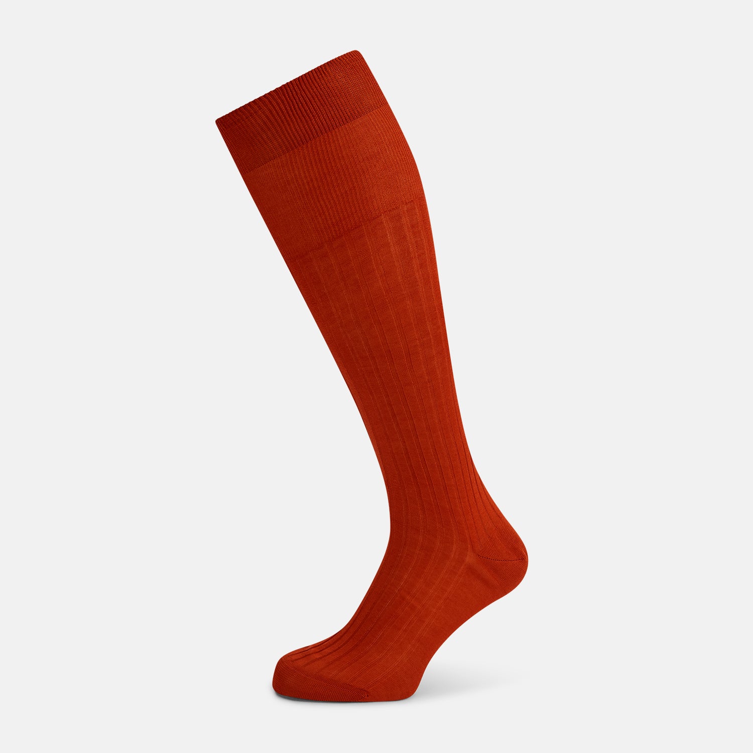 Rust Long Socks – Turnbull & Asser