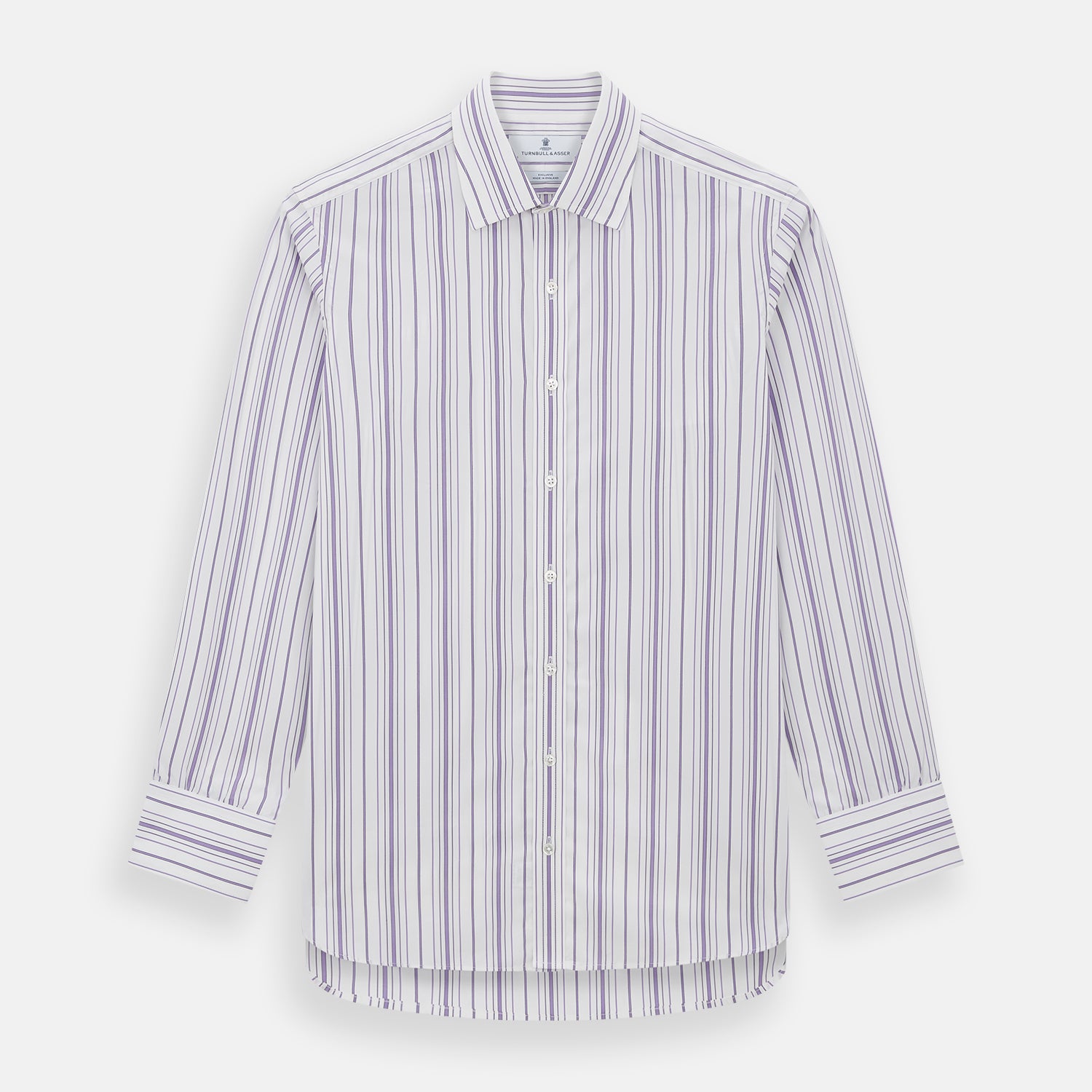 View 1 of product Purple Multi Stripe Mayfair Shirt