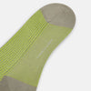 View 3 of product Lime/grey Thin Striped Long Socks