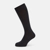 View 1 of product Charcoal Dash Striped Mid-Length Socks
