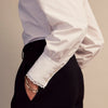 View 7 of product Turnbull and The Deck White Cotton Expressionist Shirt